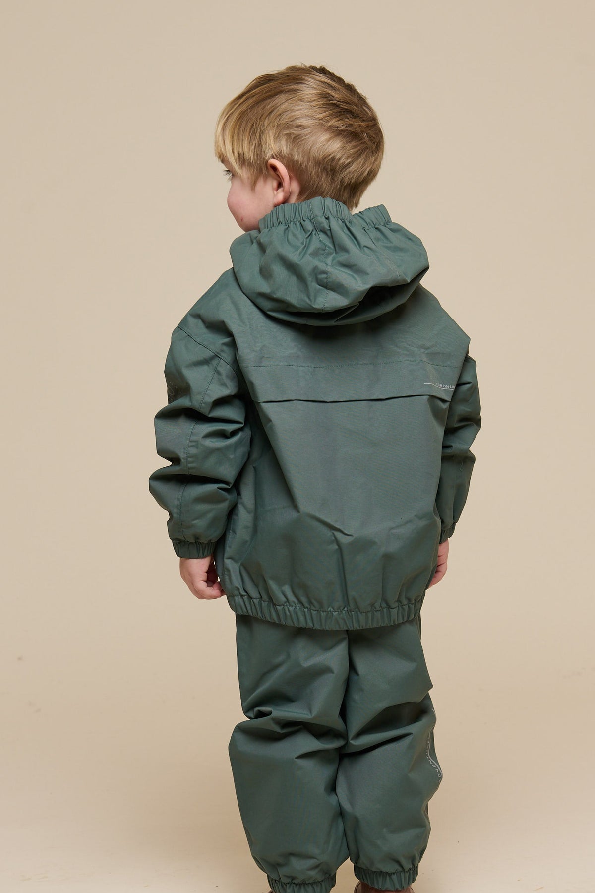 Shell Trousers - Kids - Dusty Dark Green | 100507 Dundee