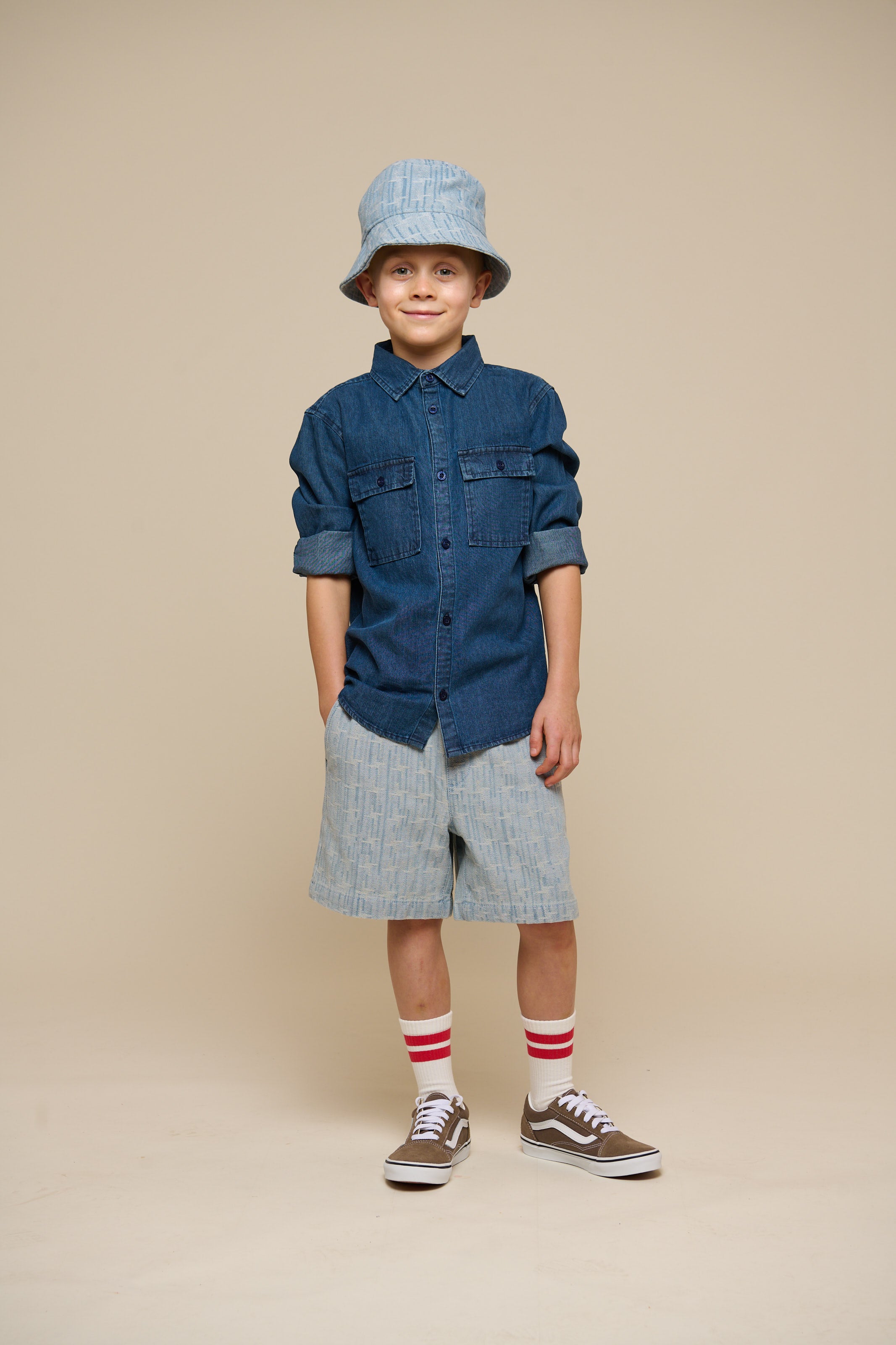 Denim Shirt - Tween - Dark Blue Denim | 100369 Delhi