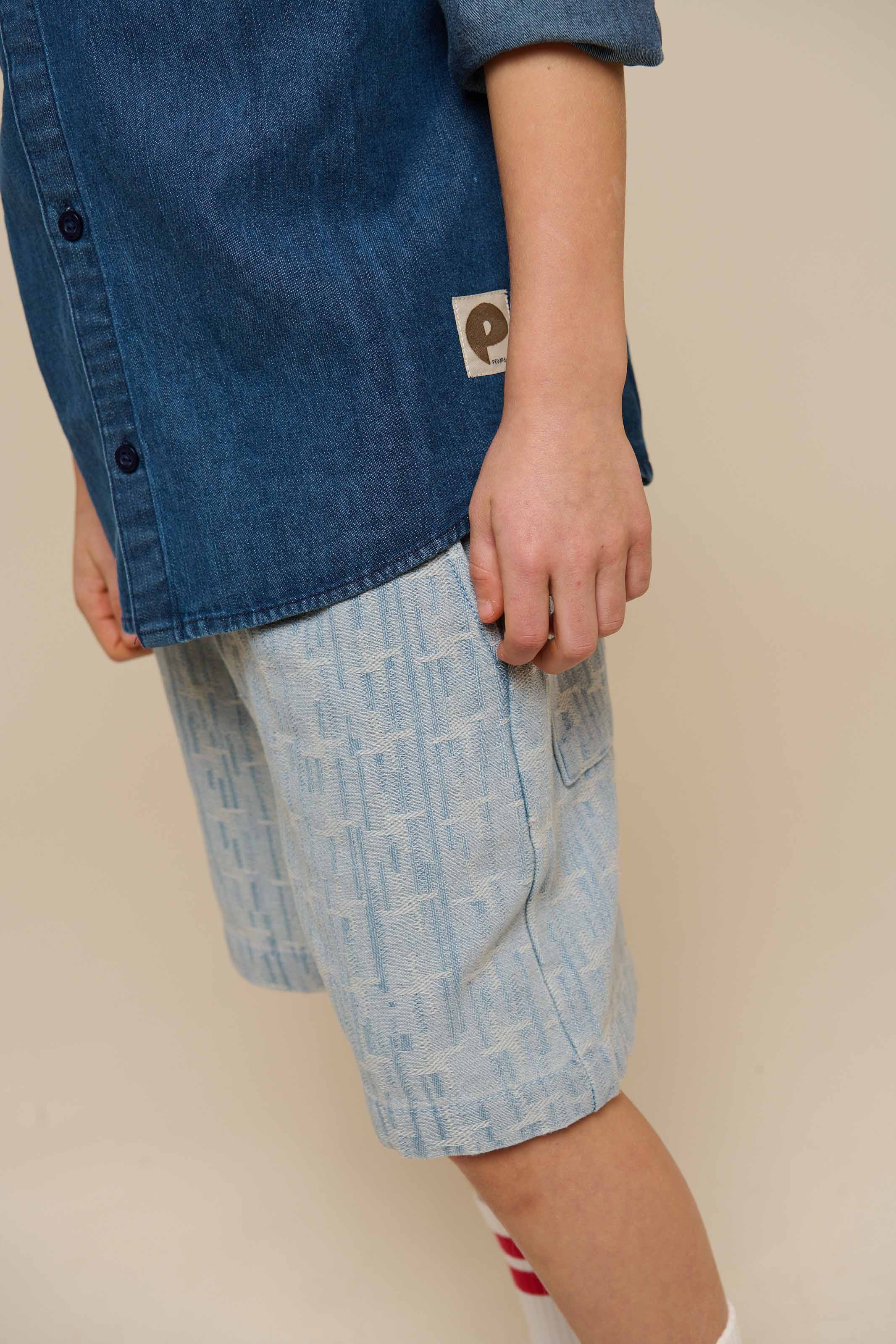 Denim Shirt - Tween - Dark Blue Denim | 100369 Delhi