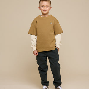 Sweat Pant - Tween - Forest Green Melange | 100899 Justin