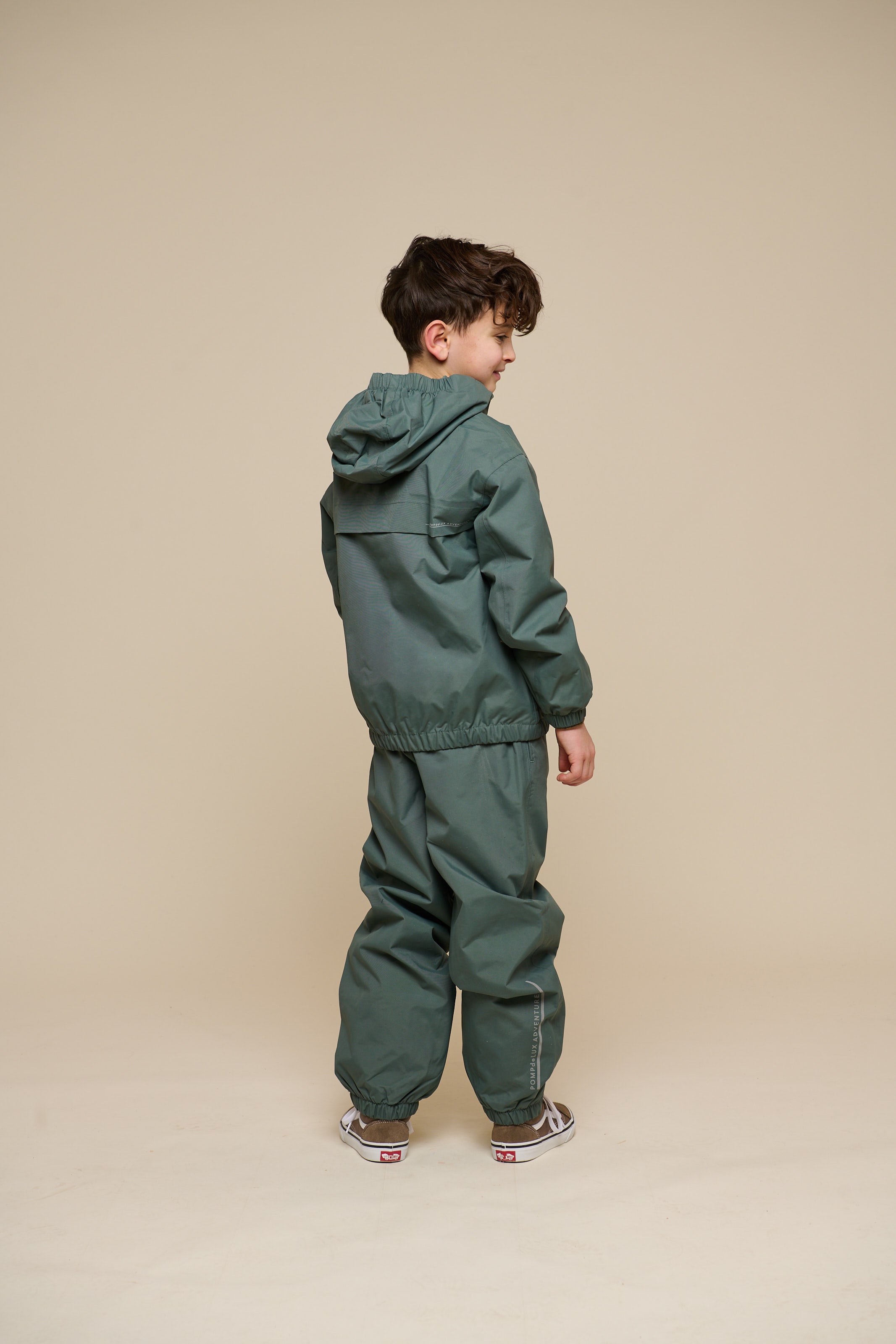 Shell Trousers - Tween - Dusty Dark Green | 100508 Dundee