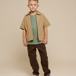 Twill Trousers - Tween - Chocolate | 100607 Carter