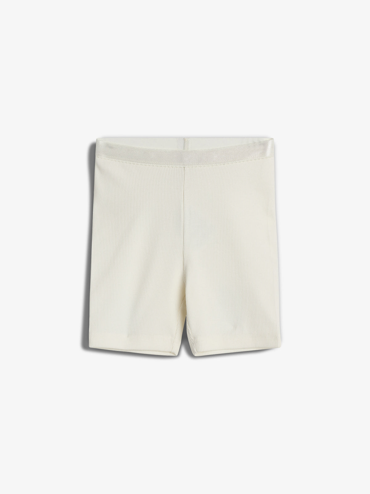 Modal Rib Short Tights - Off White | 100334 Fiona
