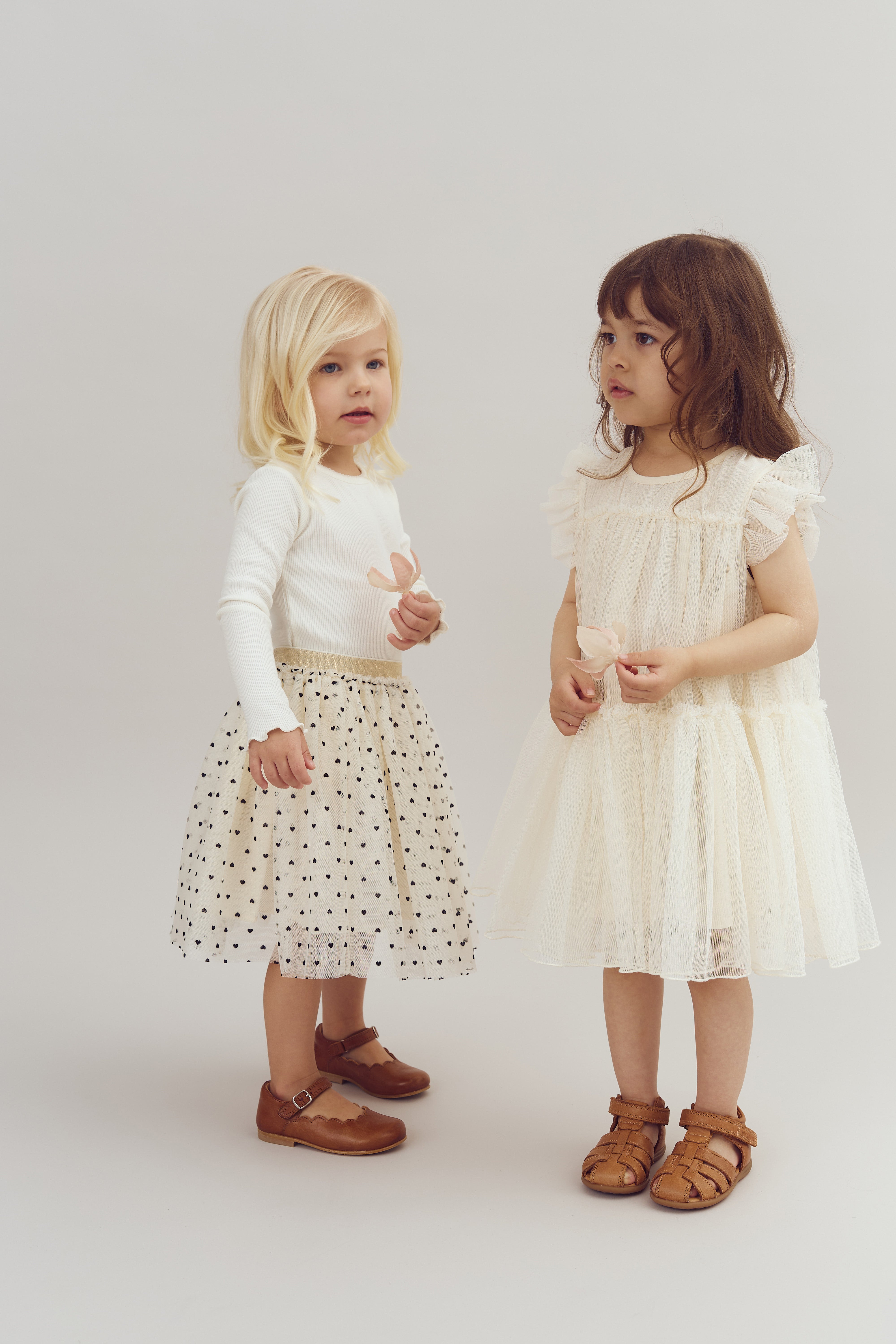 Tulle Skirt - Off White | 100267 Sophia