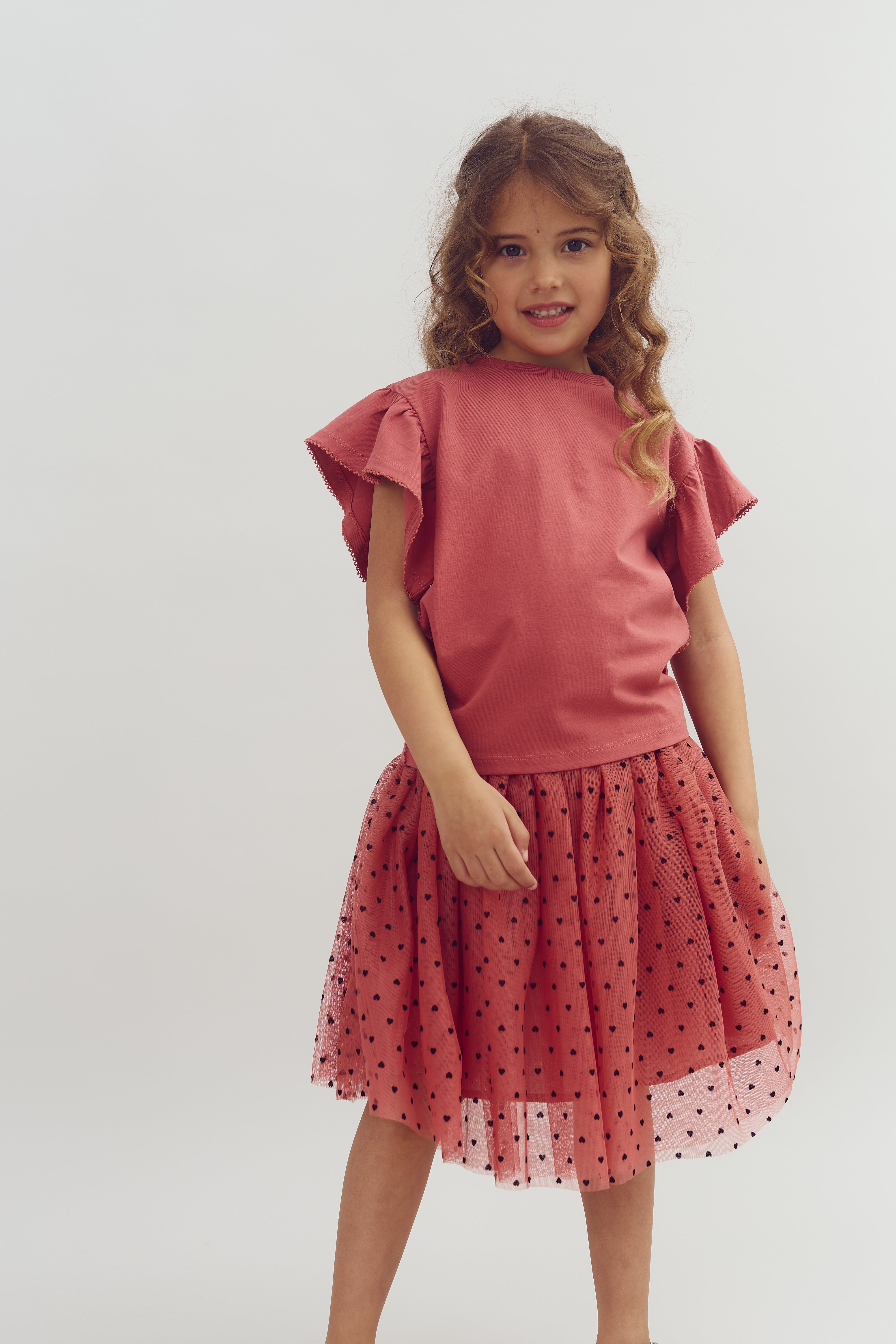 Tulle Skirt - Blush | 100268 Sophia