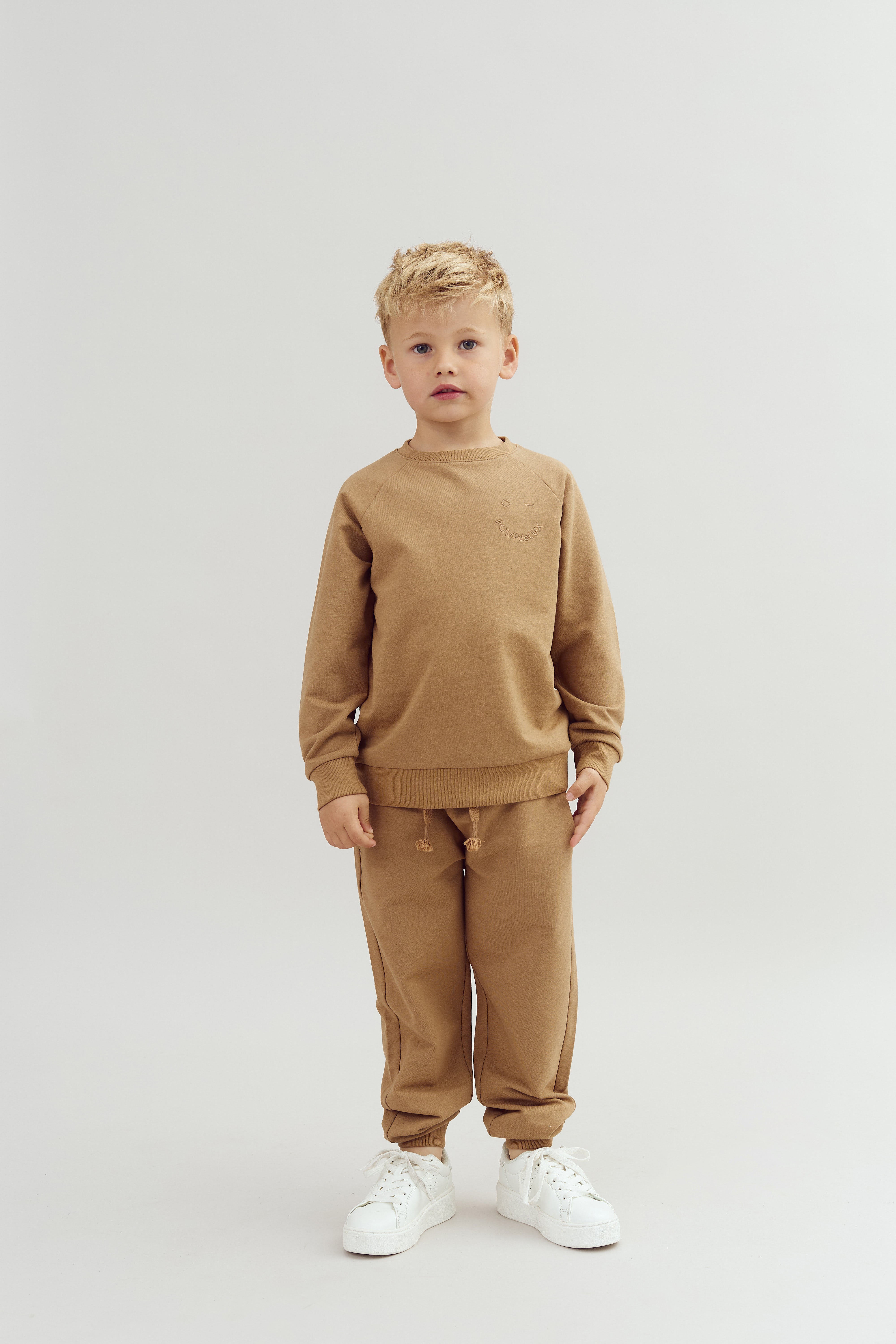 Rib Cuff Sweatpants - Beige | 100209 Ryan