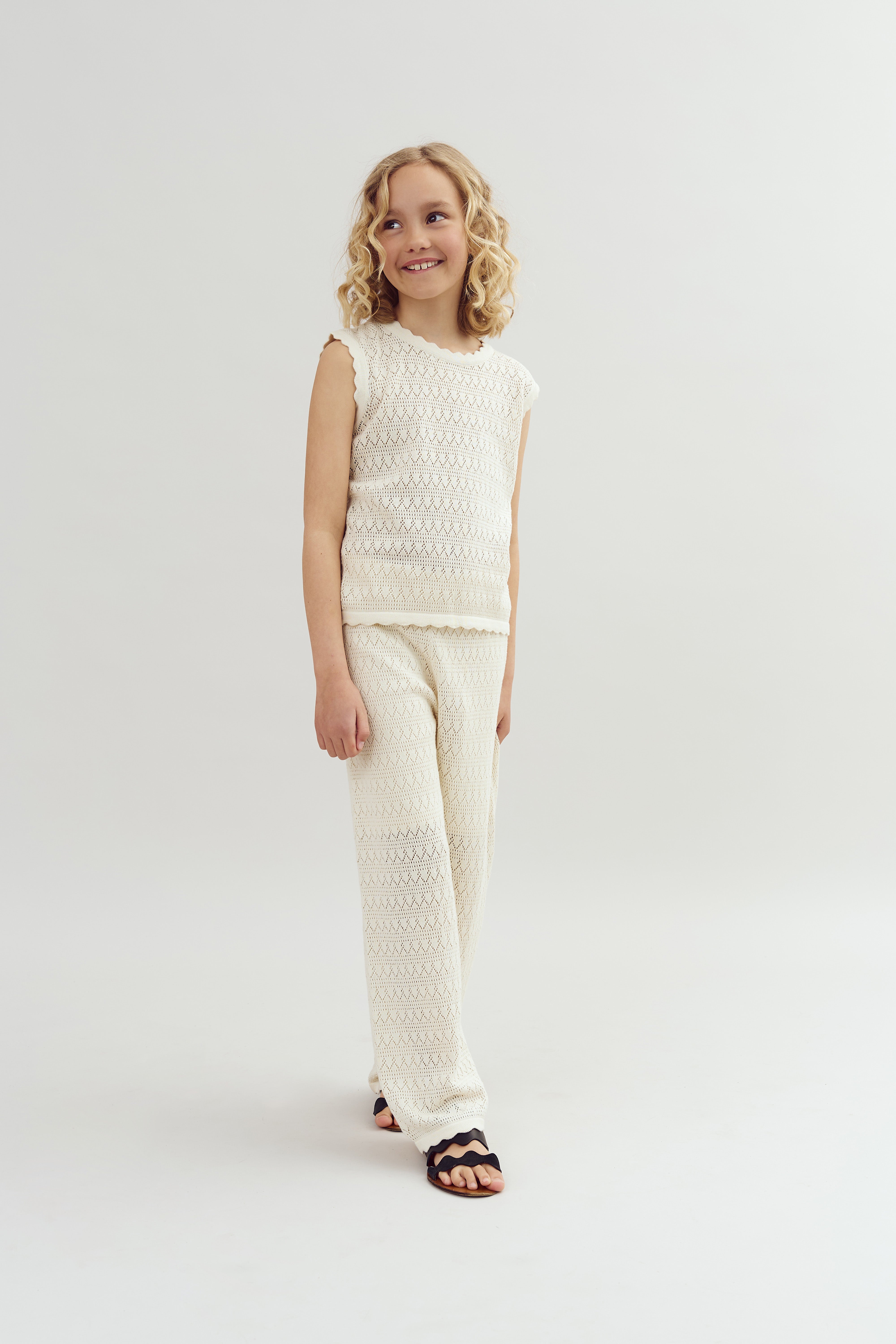 Knit Top - Tween - Off White | 100280 Vivi