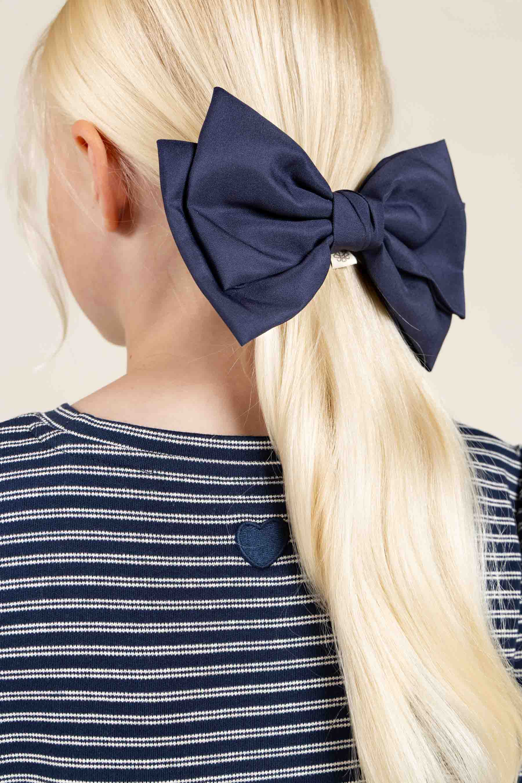Striped Jersey Dress - Tween - Navy Stripe | 100653 Elise