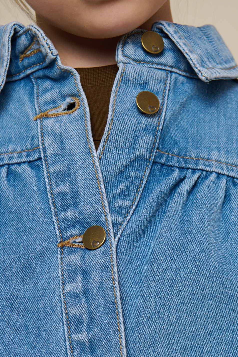 Denim Jacket - Kids - Light Blue Denim | 101014 Vera