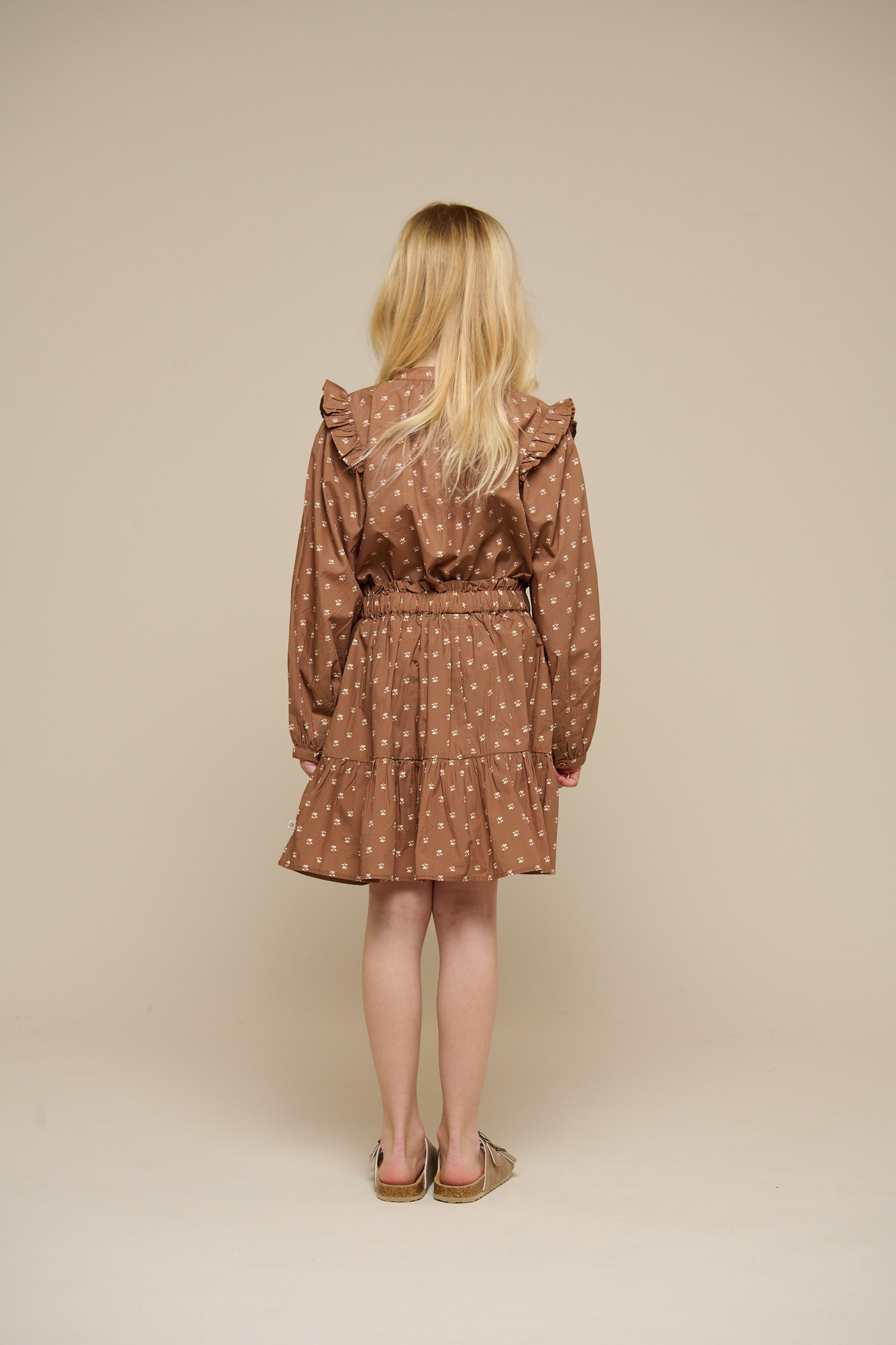 Printed Poplin Skirt - Tween - Coconut | 101086 Camilla