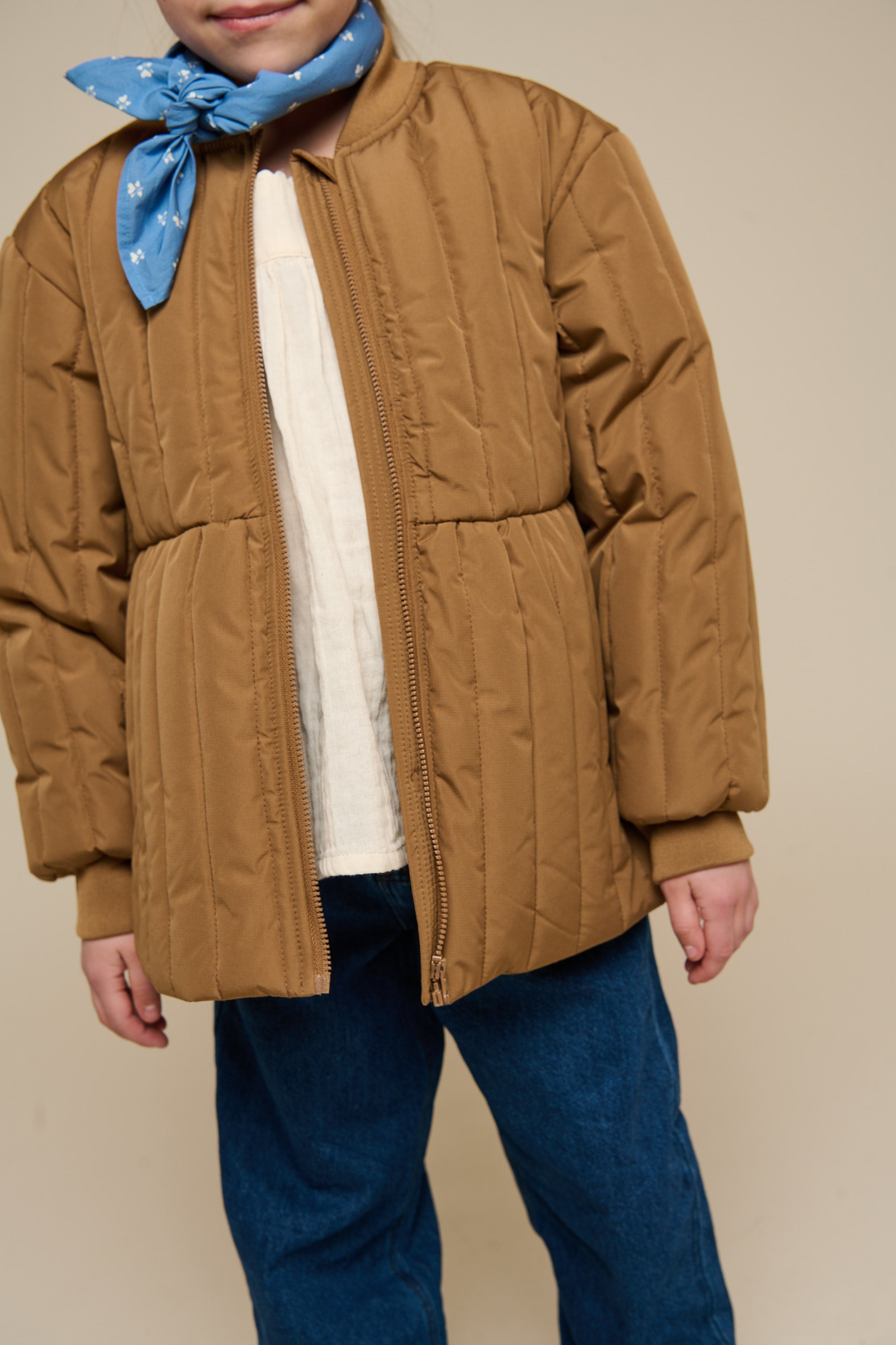 Thermal Tech Jacket - Tween - Coconut | 101107 Elle