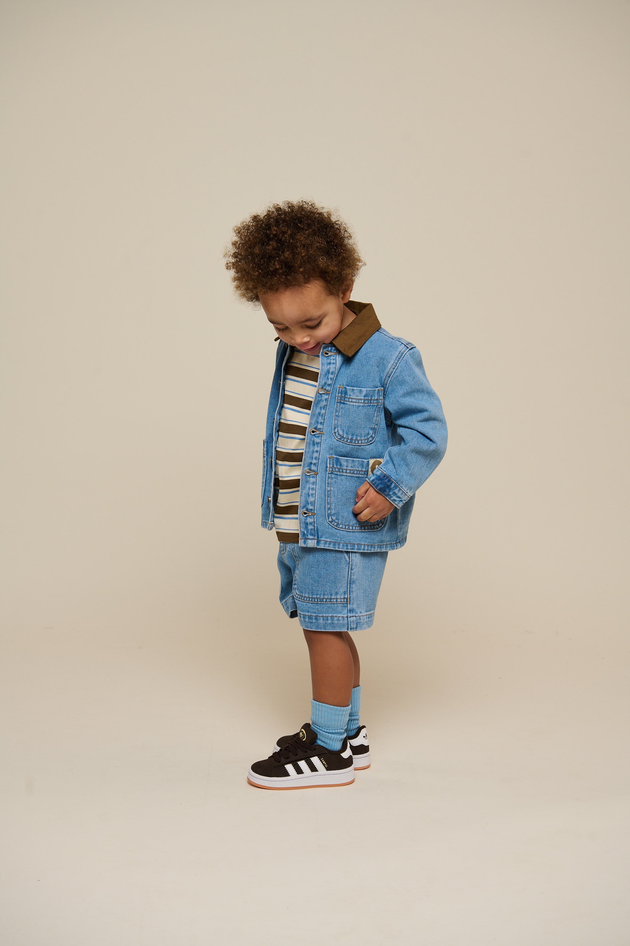 Denim Jacket - Kids - Light Blue Denim | 101022 Gavin