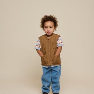 Thermal Tech Gilet - Kids - Coconut | 101114 Athur