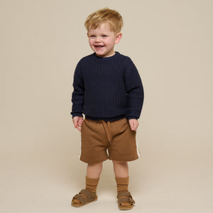 Knit Solid - Kids - Navy | 101281 Brady