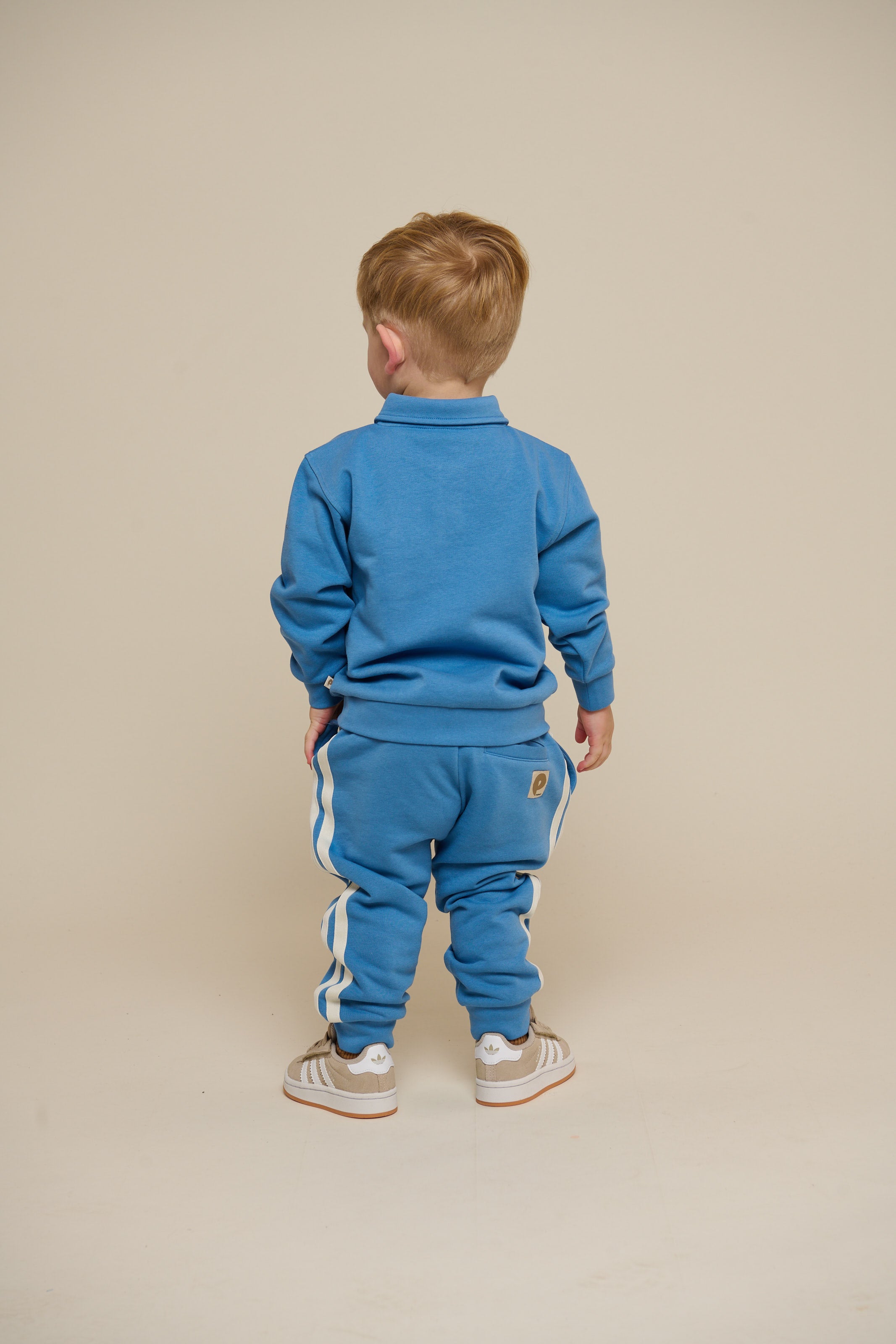 Sweat Pants with Tape - Kids - Dusty Blue | 101257 Carter