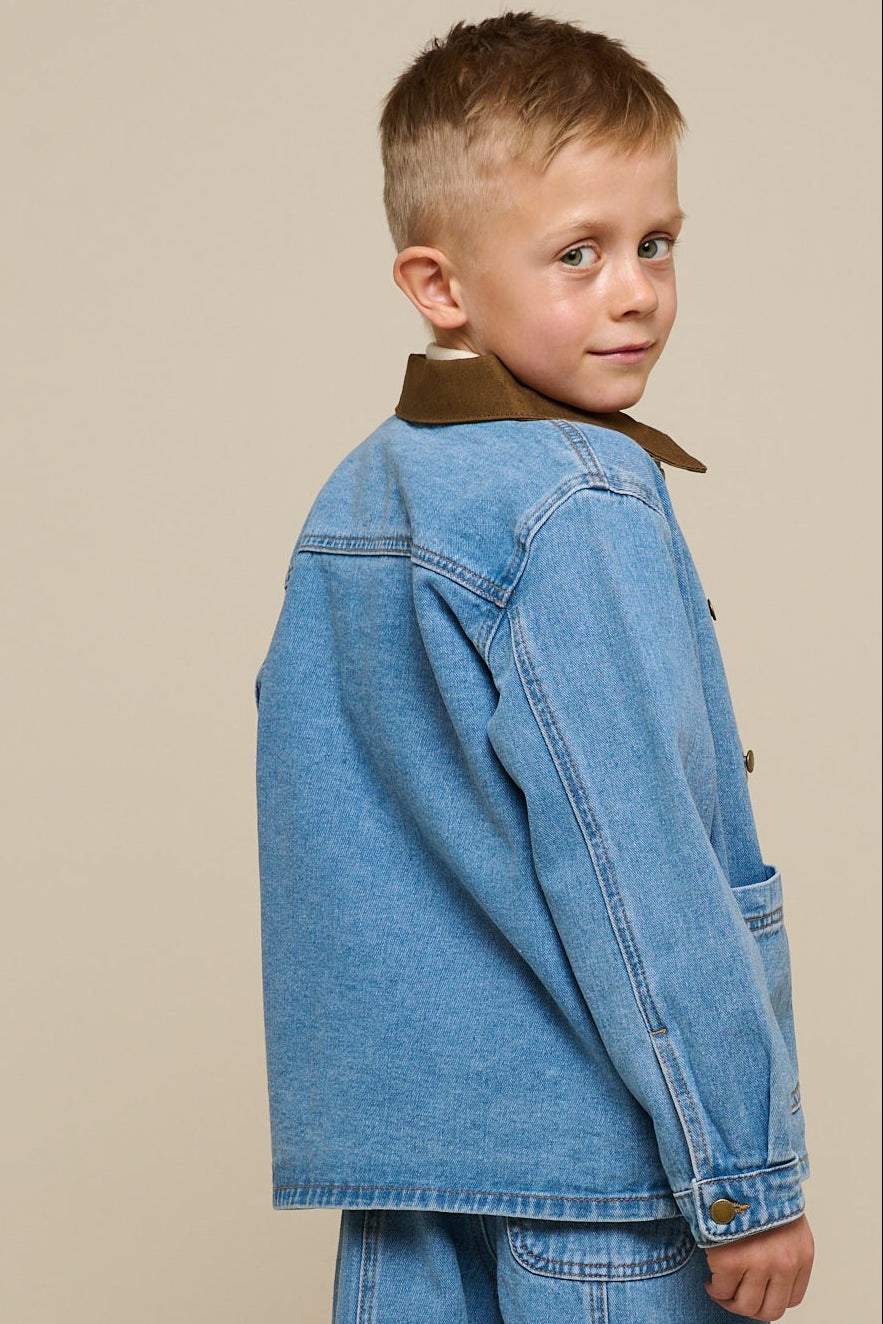 Denim Jacket - Tween - Light Blue Denim | 101023 Gavin