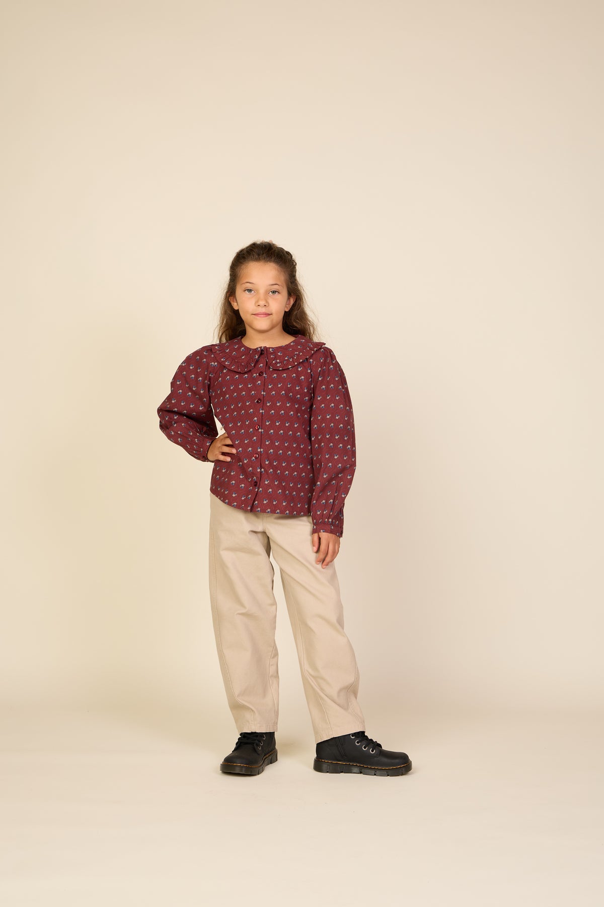 Baggy Trousers - Tween - Light Beige | 101530 Jenna