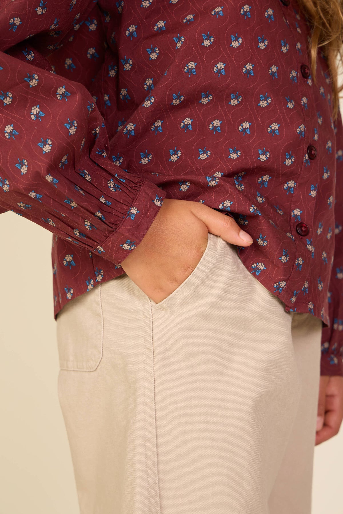 Baggy Trousers - Tween - Light Beige | 101530 Jenna