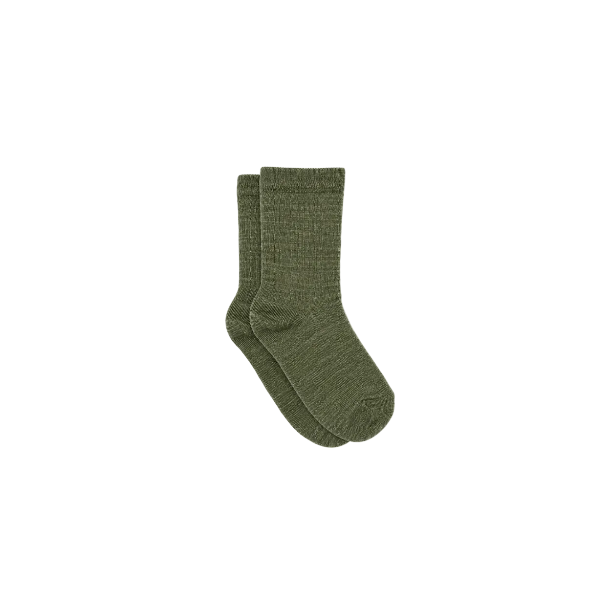 MP Wool Rib Socks - Tween - Moss Green | 101724 MP 718