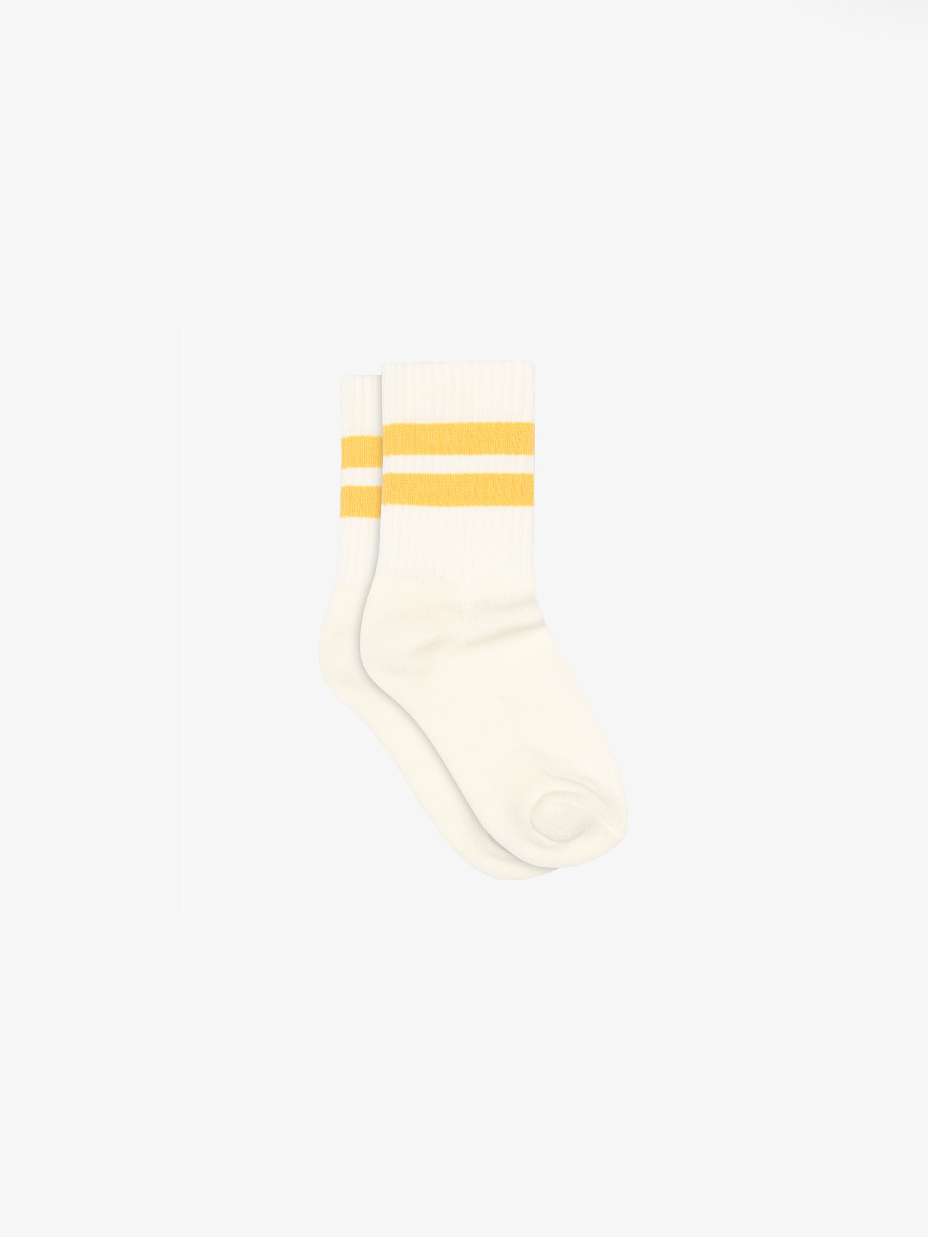 MP Retro Stripe Tennis Socks - Tween - Yellow | 101356 MP Andy Socks