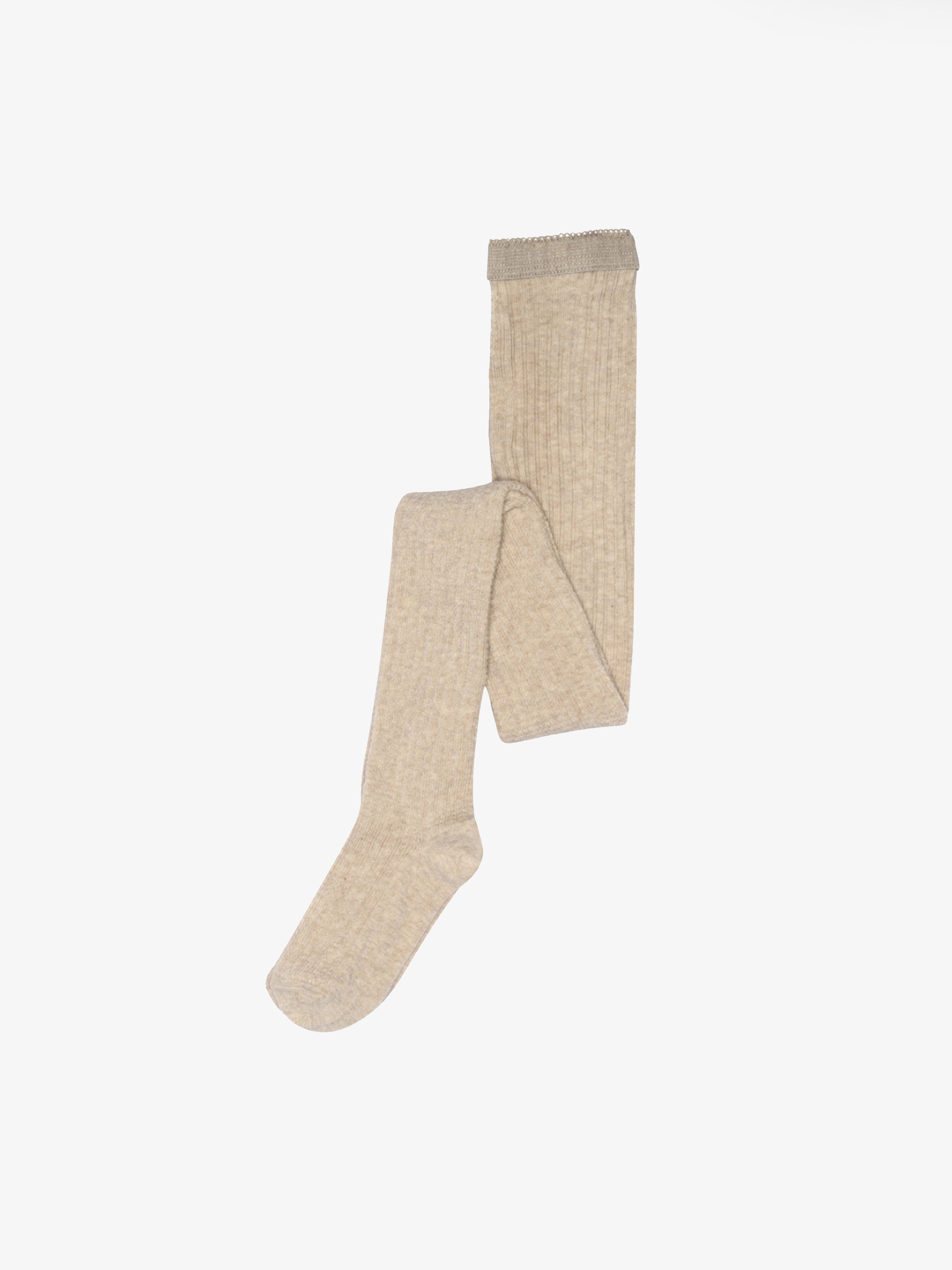 MP Cotton Jaquard Knit Tights - Tween - Beige Melange | 101390 MP Inger tights