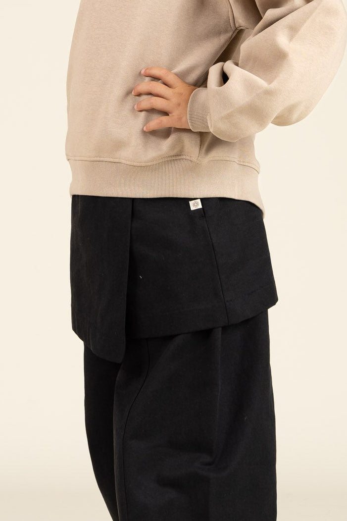 Tencel Skirt - Tween - Black | 100130 Asta