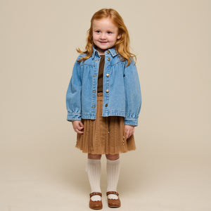 Denim Jacket - Kids - Light Blue Denim | 101014 Vera