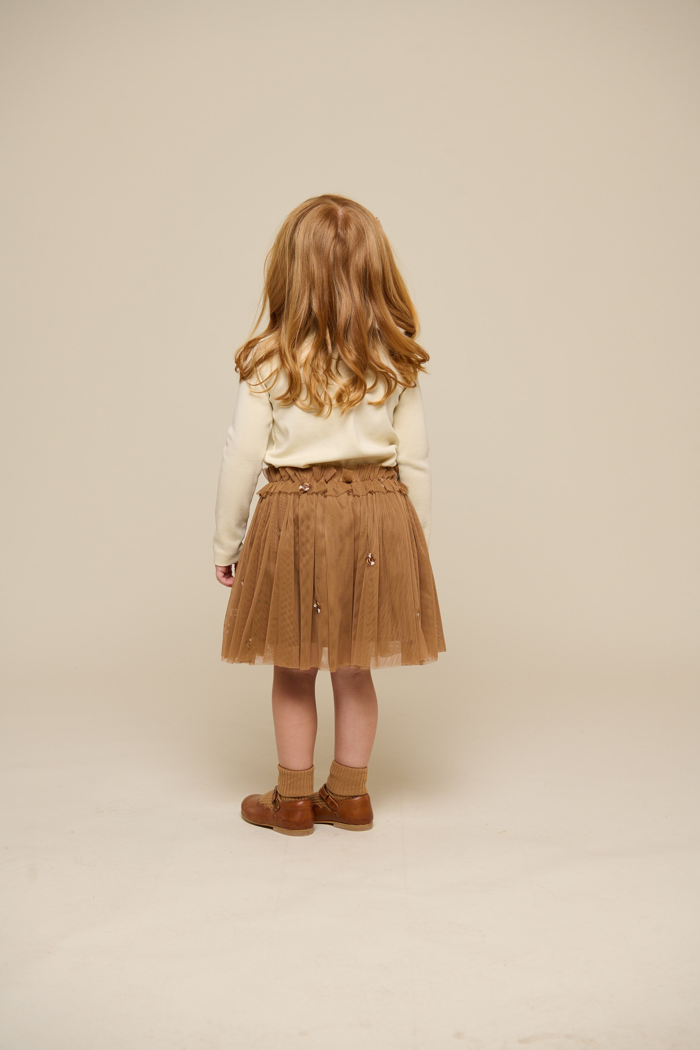 Honeybee Tulle Skirt - Kids - Coconut | 100968 Daisy