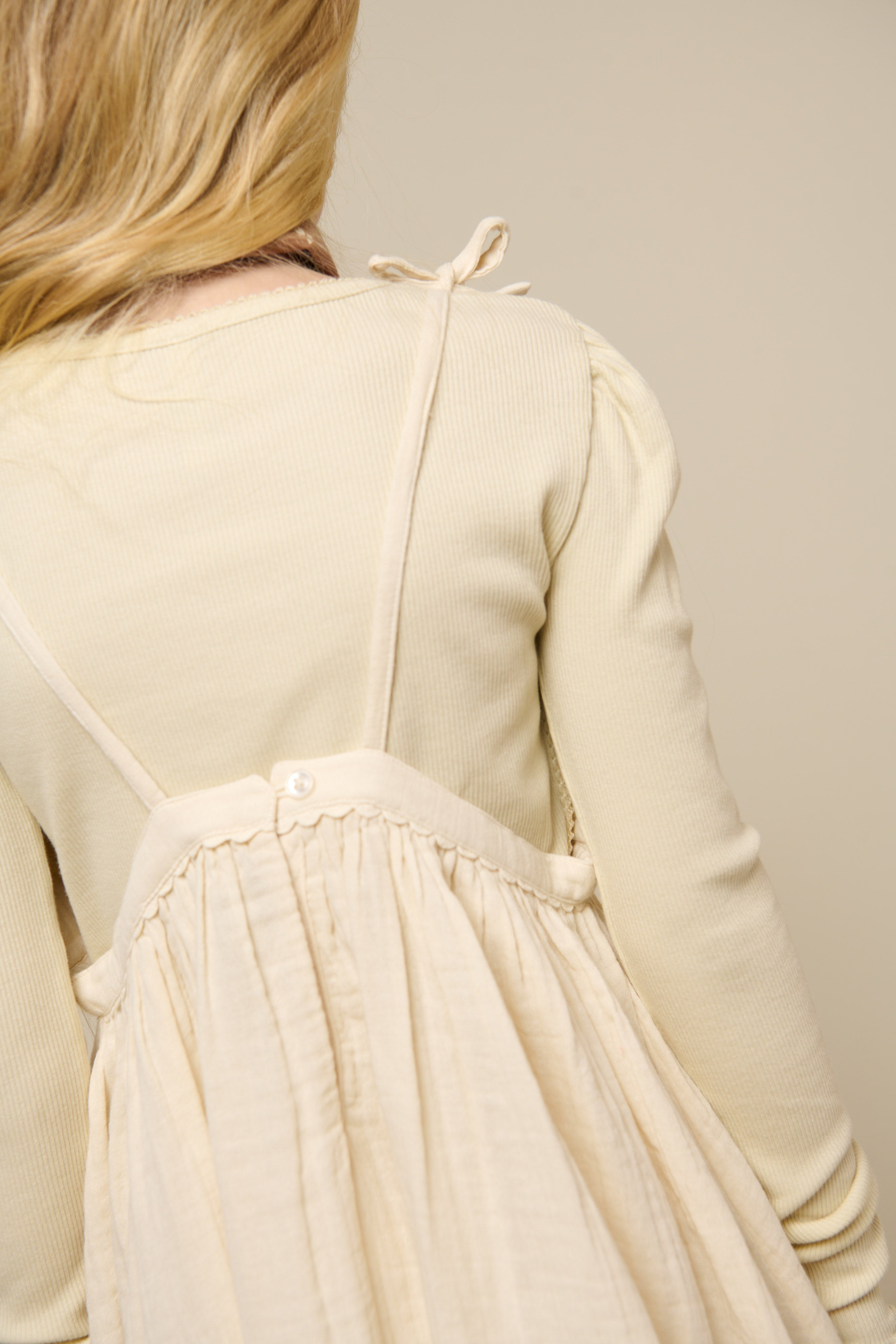 Modal Rib Long Sleeved T-shirt - Tween - OffWhite | 101313 Lottie