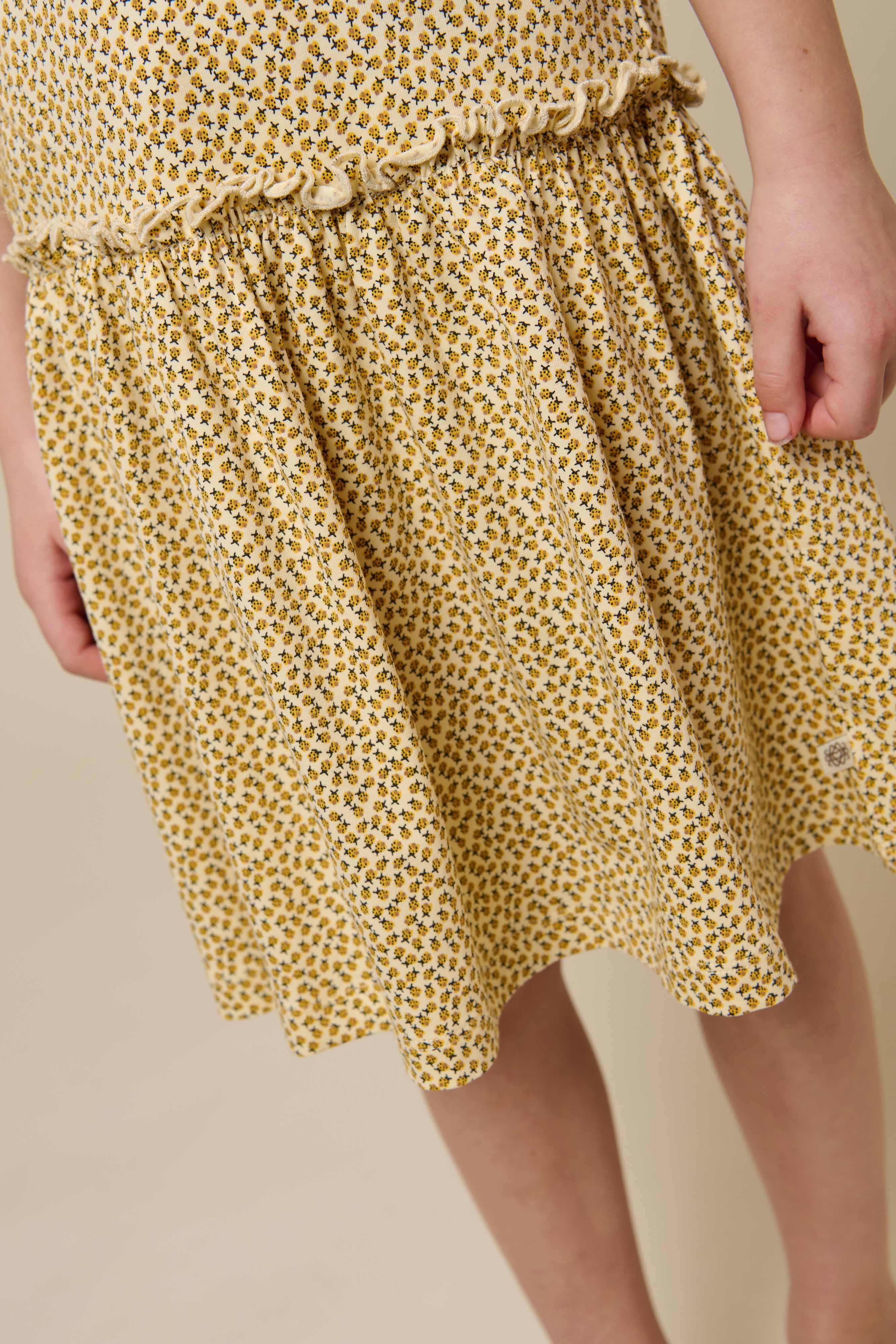 Jersey Dress - Kids - Yellow | 101223 Lea