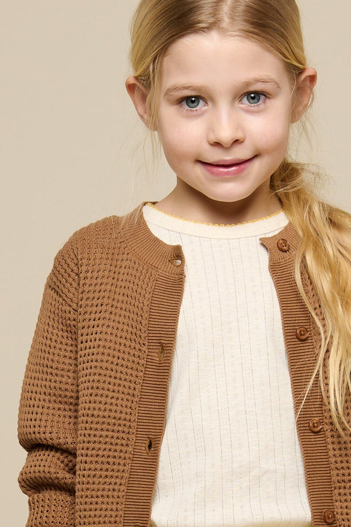 Baumwoll-Strickjacke - Tween - Coconut | 101272 Katie