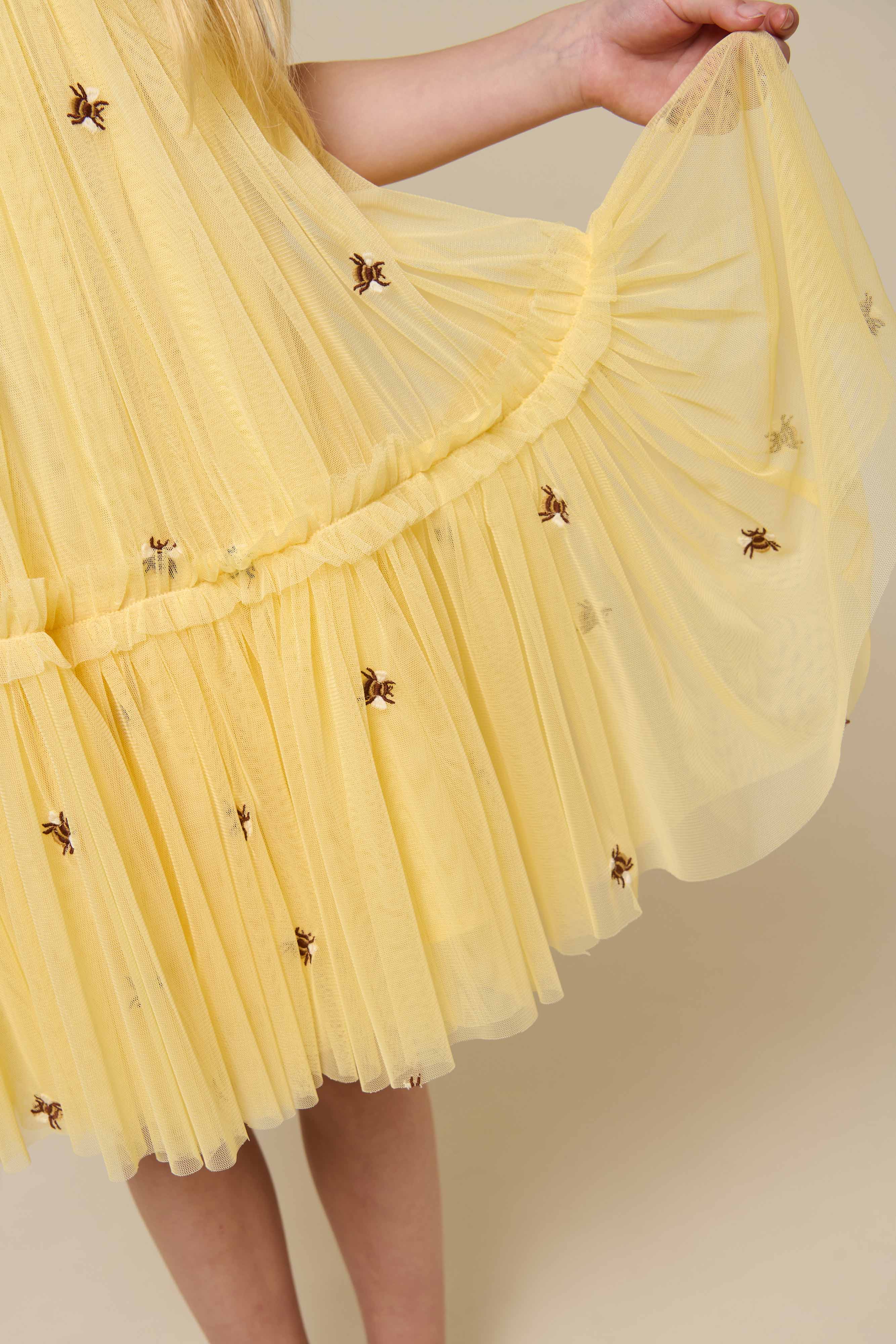 Honeybee Tulle Dress - Tween - Sunlight | 100967 Daisy