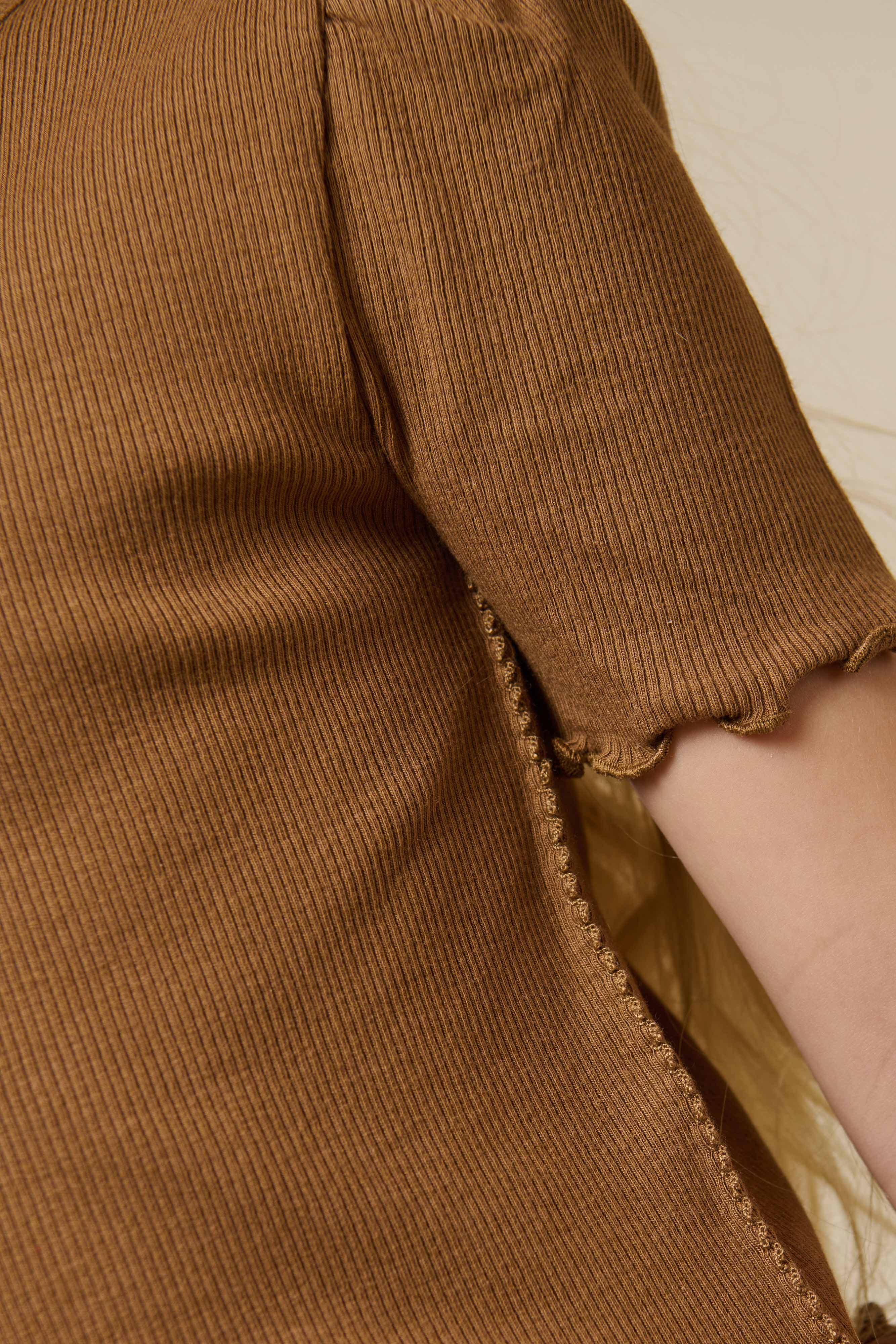 Modal Rib T-shirt - Tween - Coconut | 101301 Lottie