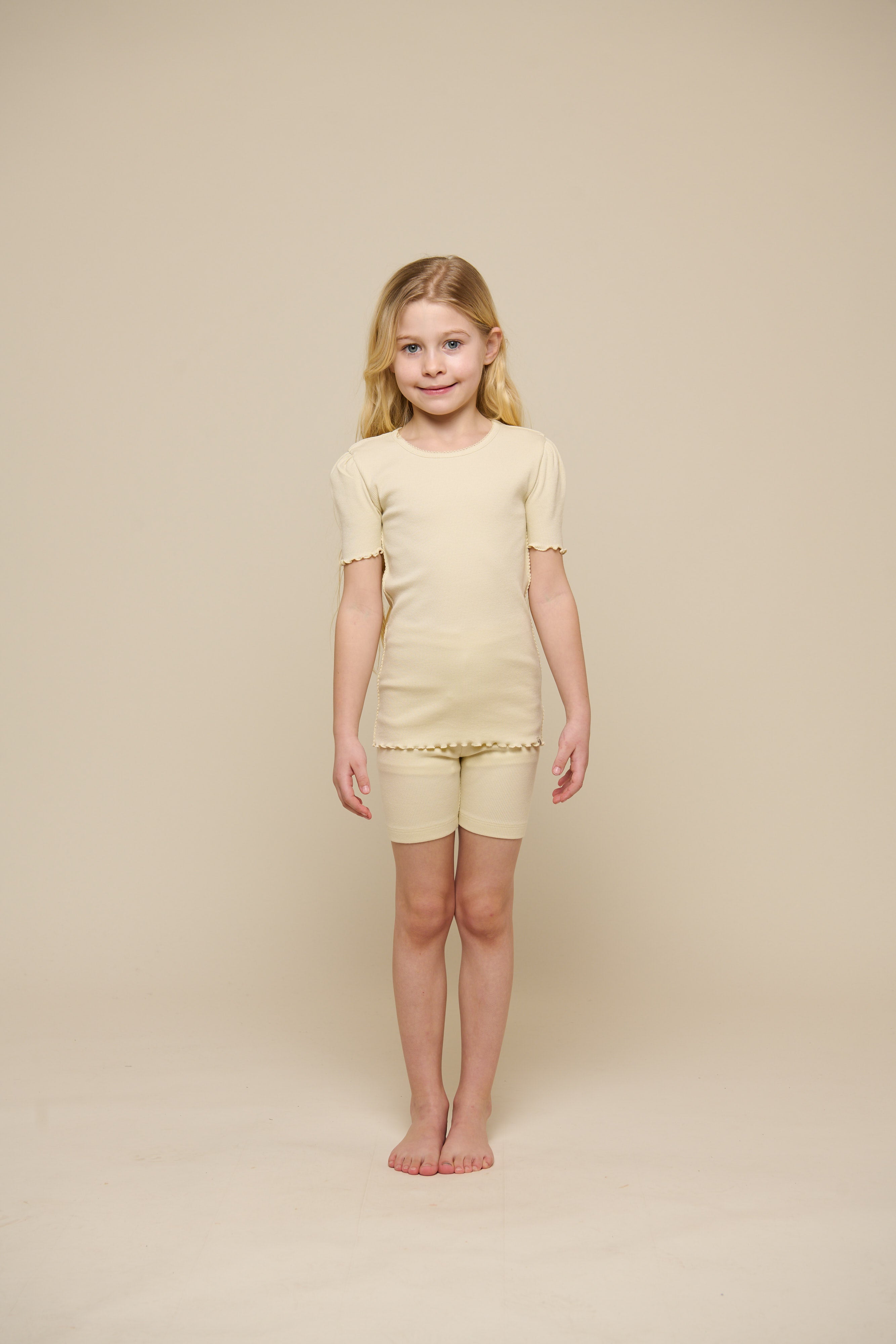 Modal Rib T-shirt - Tween - OffWhite | 101305 Lottie