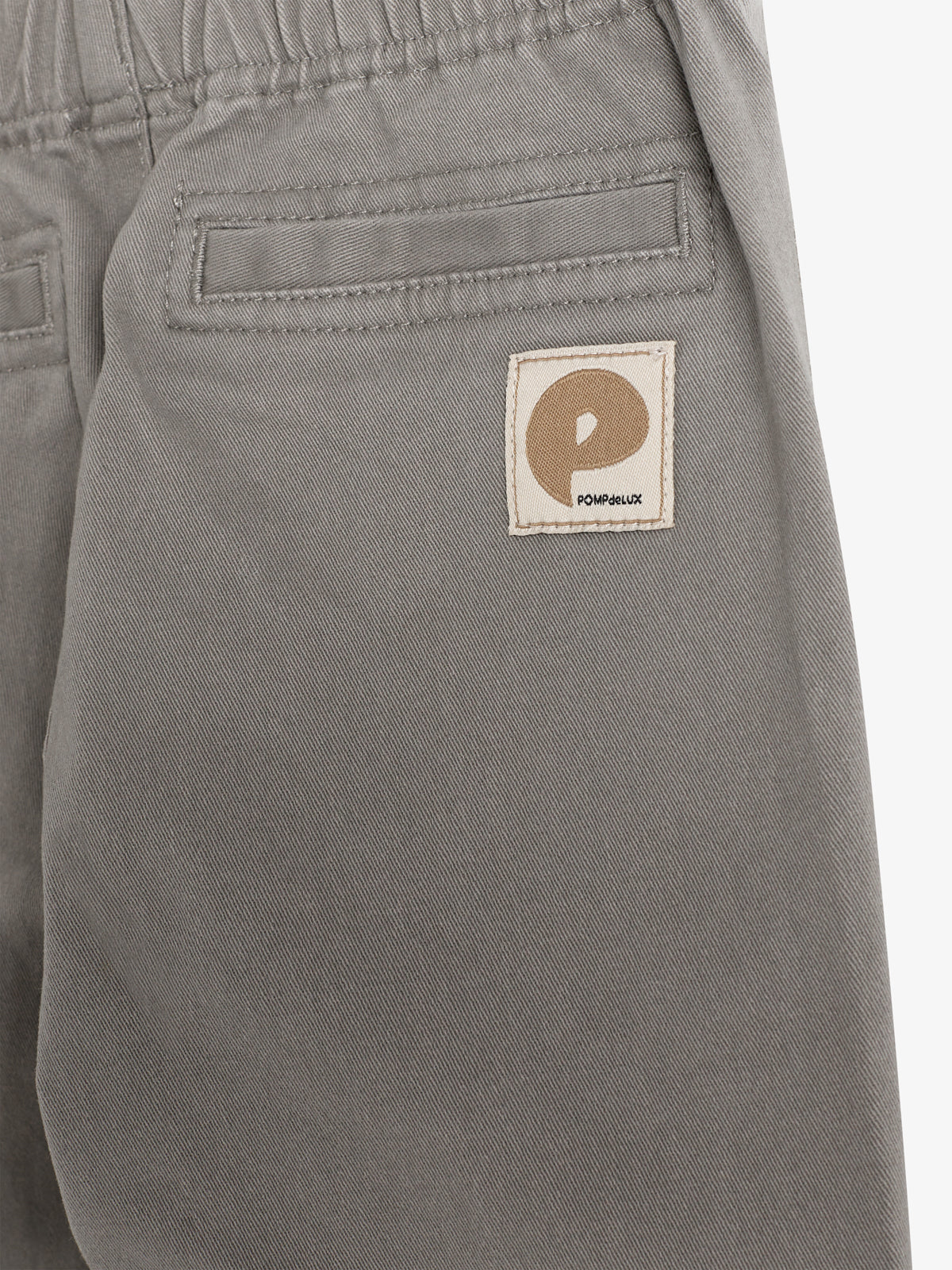 Casual Pull-on Chinos - Little - Grey