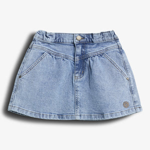 Denim Skirt - Light Blue Denim | 100107 Eva