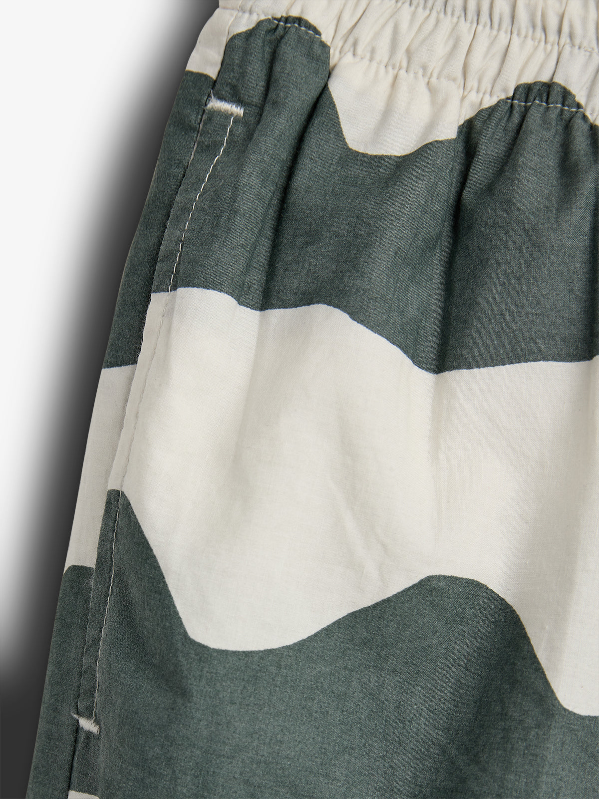 Poplin Wave Shorts - Petrol | 100113 Kean