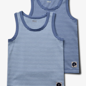 Undershirt 2-pack - Blue | 100154 Carlo