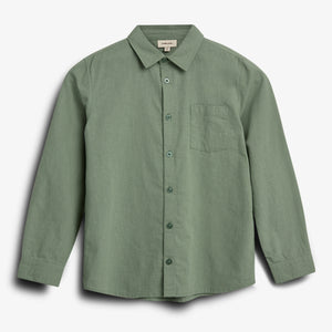 Linen Shirt - Tween - Green | 100172 Pelle