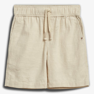 Baggy Linen Shorts - Nature | 100187 Noah