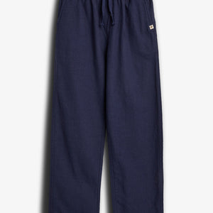 Baggy Linen Trousers - Tween - Navy | 100192 Noah