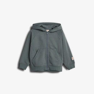 Classic Zip Hoodie - Kids - Petrol | 100218 Felix