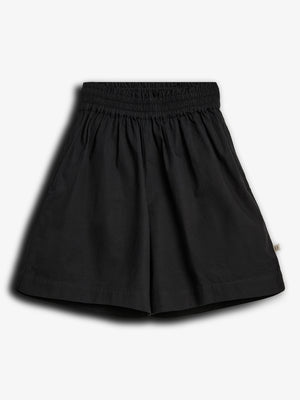 Baggy Poplin Shorts - Tween - Black | 100221 Laura
