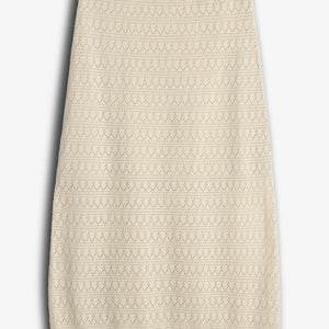 Knit Skirt - Tween - Off White | 100282 Vivi