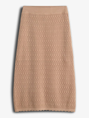 Knit Skirt - Tween - Rose | 100283 Vivi