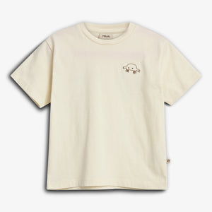 Peach Touch T-shirt - Off White | 100294 Axel