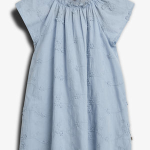 3D Embroidery Dress - Tween - Blue | 100438 Evelyn