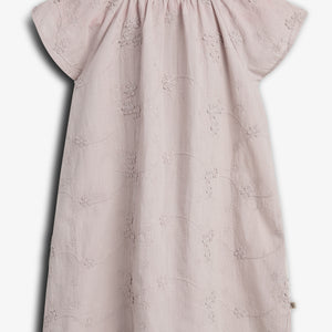3D Embroidery Dress - Light Purple | 100297 Evelyn