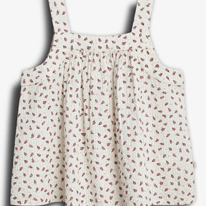 Flower Print top - Blush Flower | 100300 Annie