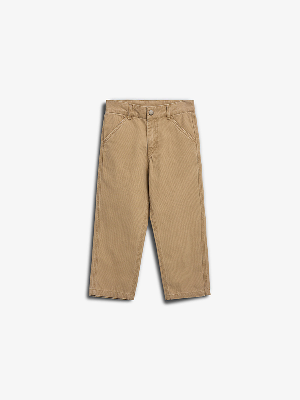 Canvas Trousers - Kids - Beige | 100114 Dereck